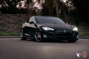 Tesla Model S on Vossen Wheels (HC-1) '2016